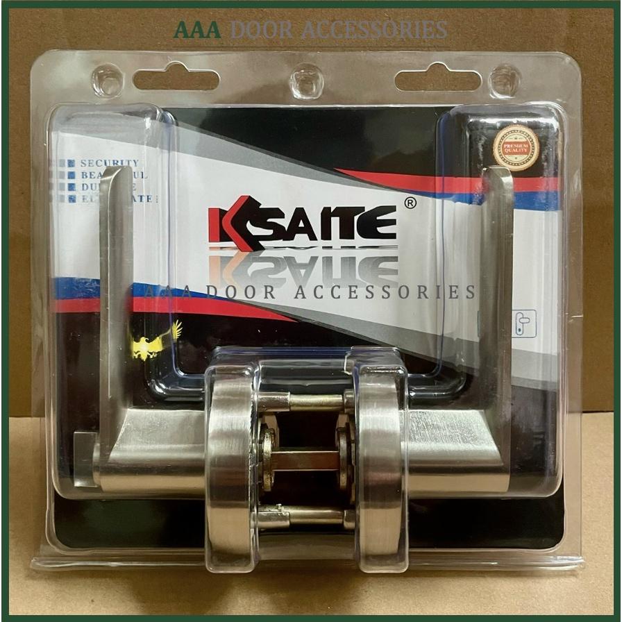 Khoá cửa tay gạt KSAITE 8201 SUS304 - Khoá tròn gạt inox cao cấp