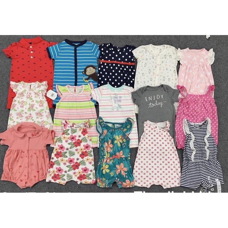 (Không chọn mẫu)Body đùi cho bé trai bé gái cotton xuất dư xịn ️ 0-24M