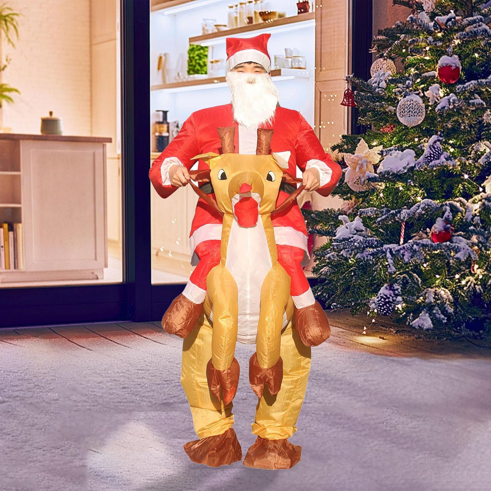 2x Inflatable Costume Fancy Dress Comfortable Cosplay for Holiday Party
