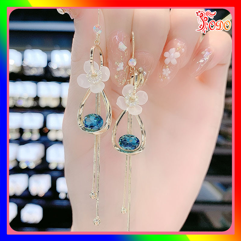Bông tai nữ Hàn Quốc kiểu dáng sành điệu phong cách dễ thương thích hợp đi tiệc BSTKD - [Thời Trang ToDo]