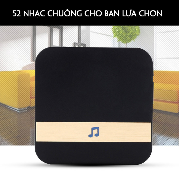 Chuông cửa không dây thông minh chống nước TOP212-1