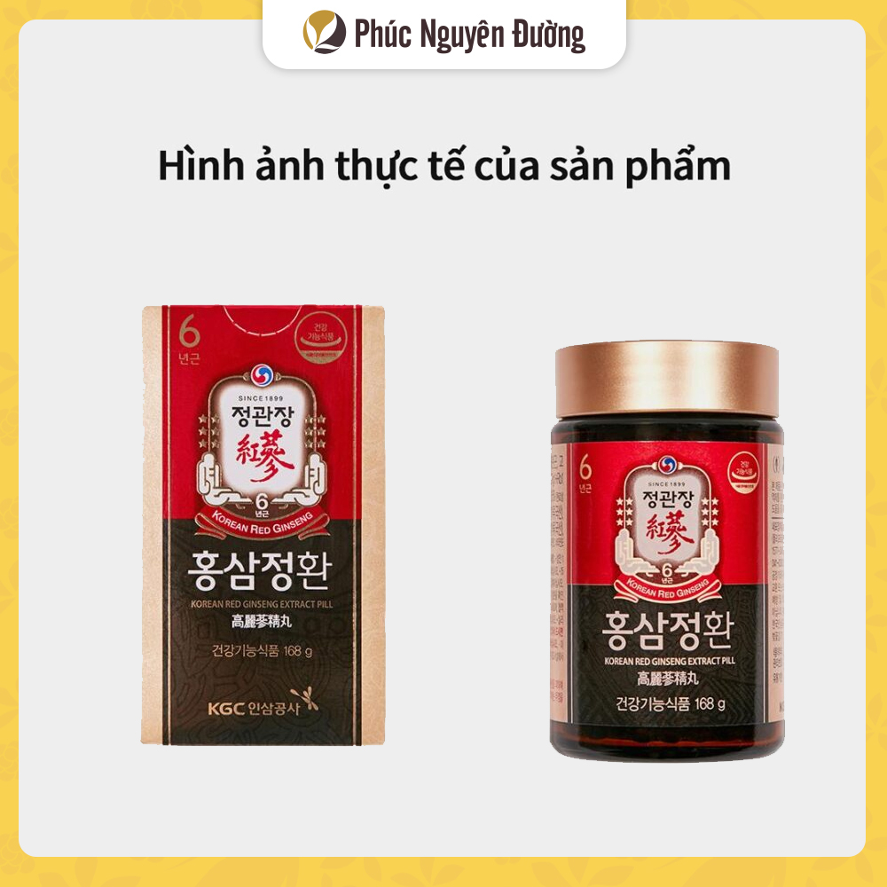 KGC Cheong Kwan Jang Viên Tinh Chất Hồng Sâm Extract Pill 800 viên (168g/ lọ)