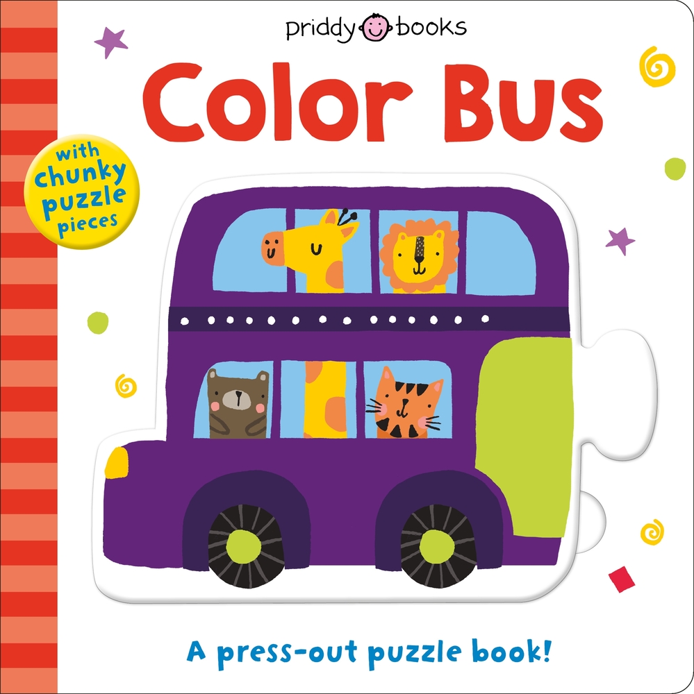 Puzzle And Play: Color Bus: A Press-Out Puzzle Book!