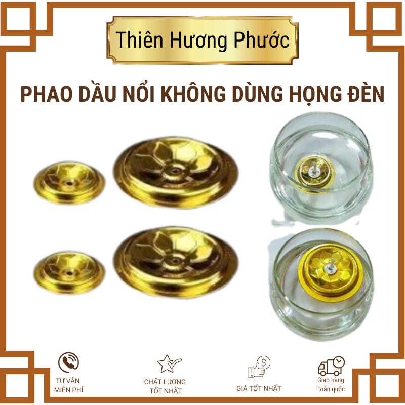 Phao dầu nổi không dùng họng đèn 4cm[hàng chuẩn]