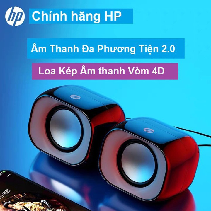 Loa Máy Tính 2.0 HP DHS 2111 (2 cái/bộ) Đen