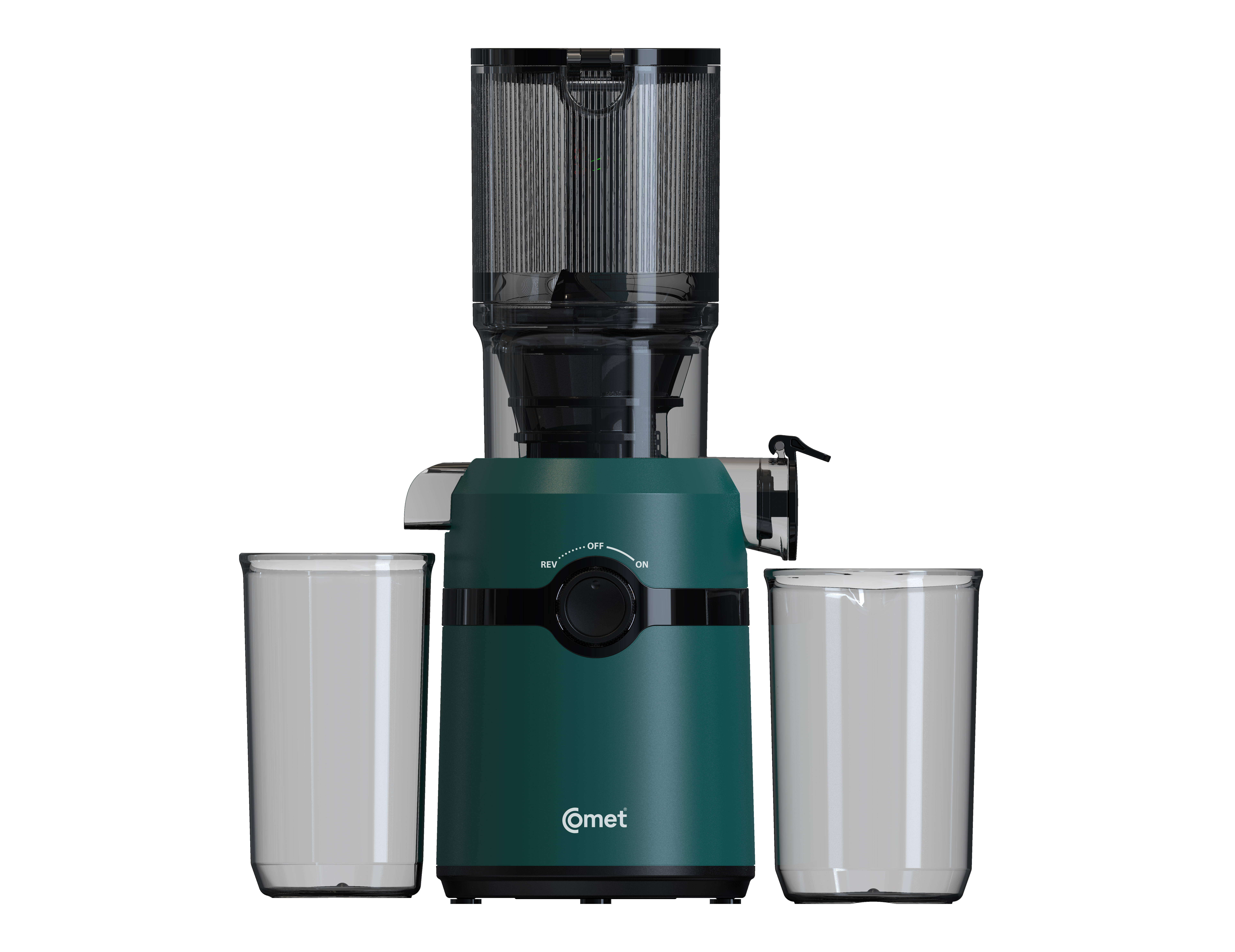 Máy ép chậm Comet CM9616 – Công suất 200W, dung tích 600ml, ép kiệt bã 98%, miệng ép lớn 108mm – Hàng chính hãng bảo hành 12 tháng