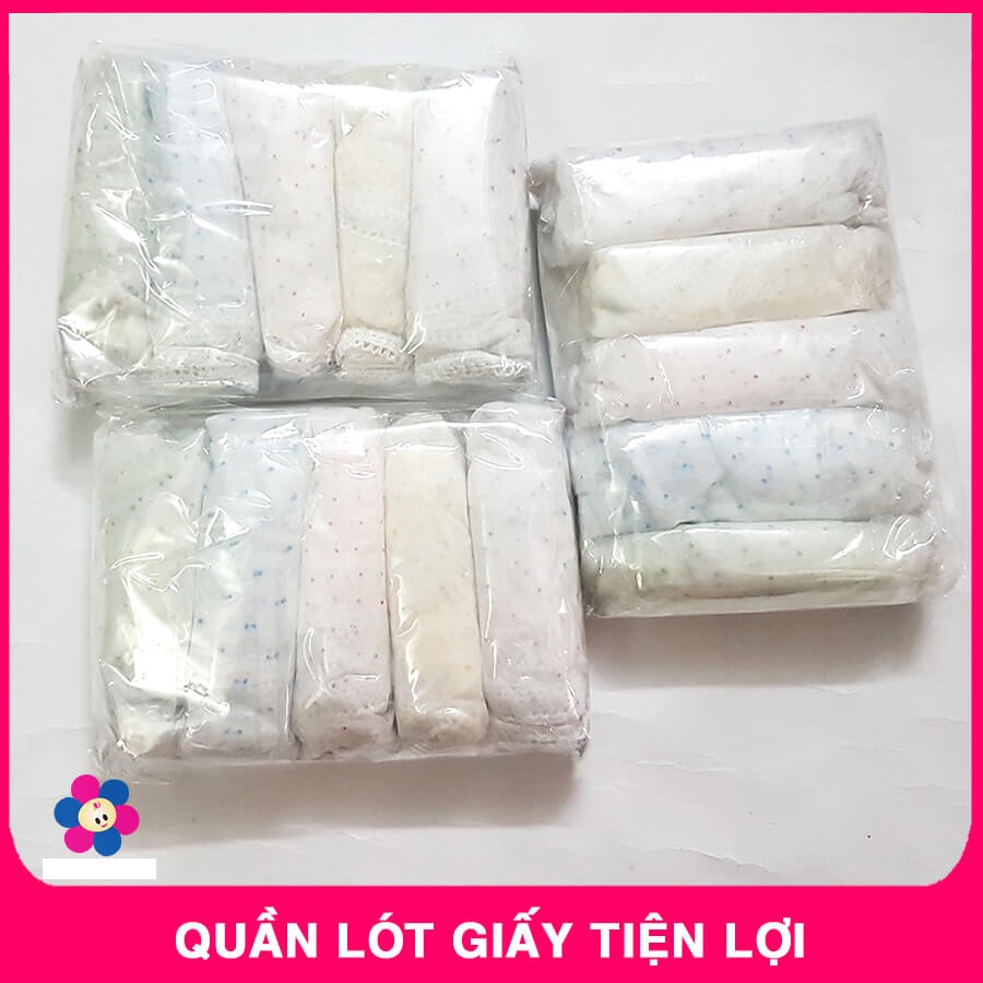 Combo 10 quần lót giấy dùng 1 lần