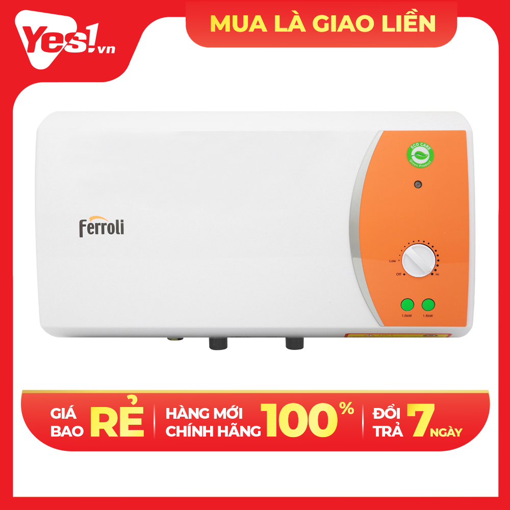 Máy Nước Nóng Ferroli 20 lít Verdi 20L TE - Hàng Chính Hãng - Chỉ Giao Hồ Chí Minh