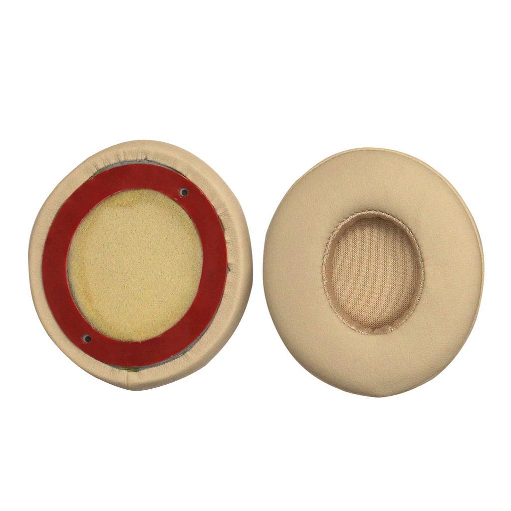 Premium Earpads Ear Tips Cushion Replacement Repair For Beats Solo Wireless 2.0 Headphone Champagne