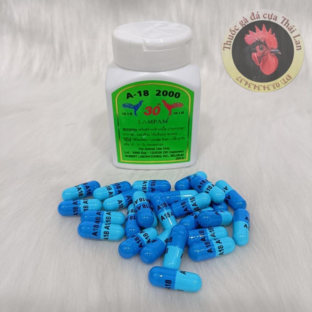 Lọ 35 viên - A 18 2000 Lampam Thái Lan