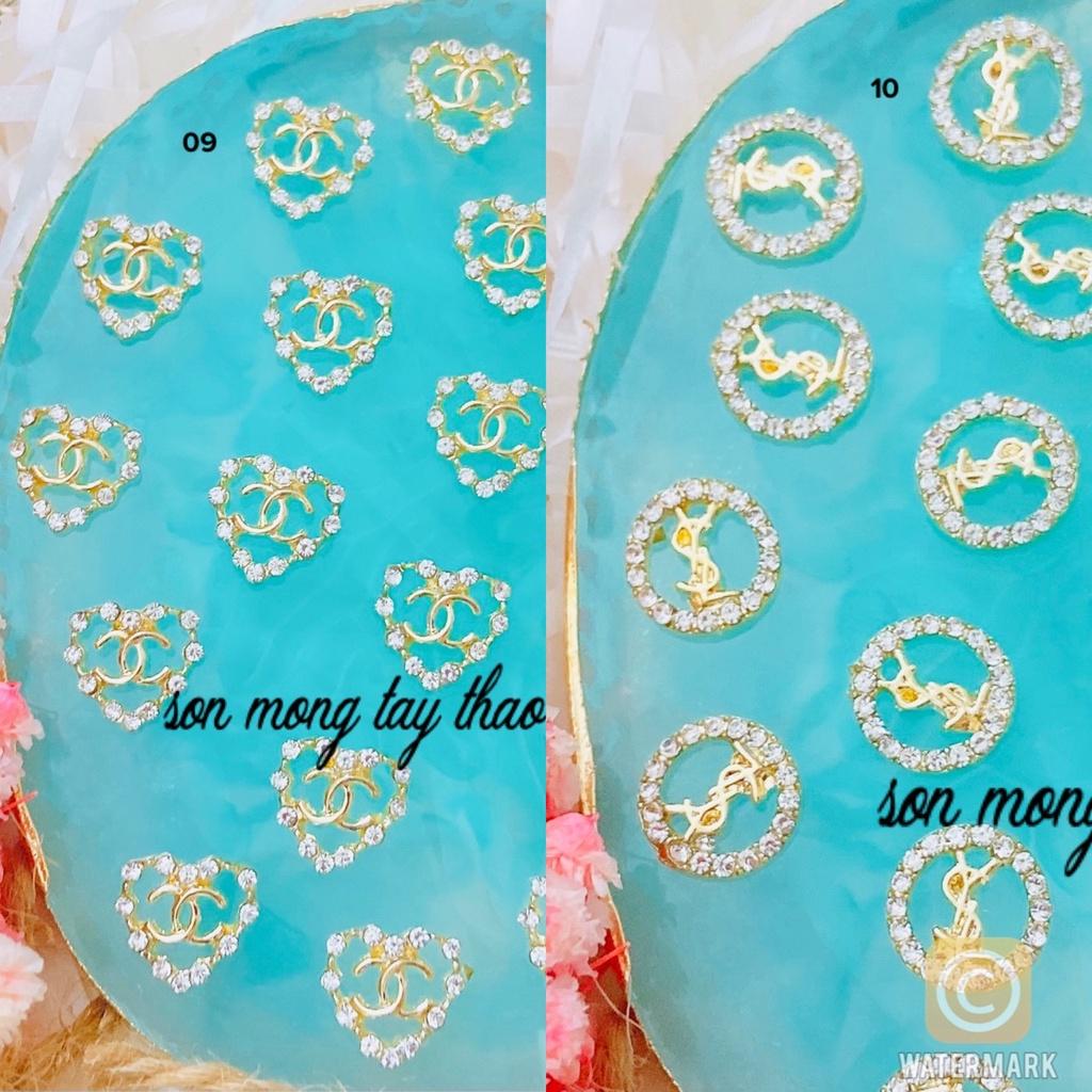 (Hàng mới về) Charm đính móng kim loại siêu xinh dành cho Nail 7k/cái