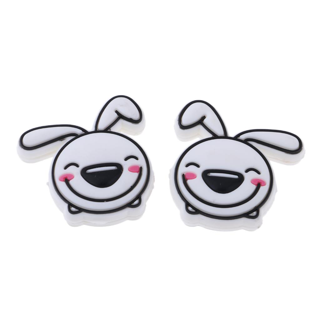 2 Pieces Tennis Racquet Shock Absorber Vibration Dampeners - Various Animal Shape