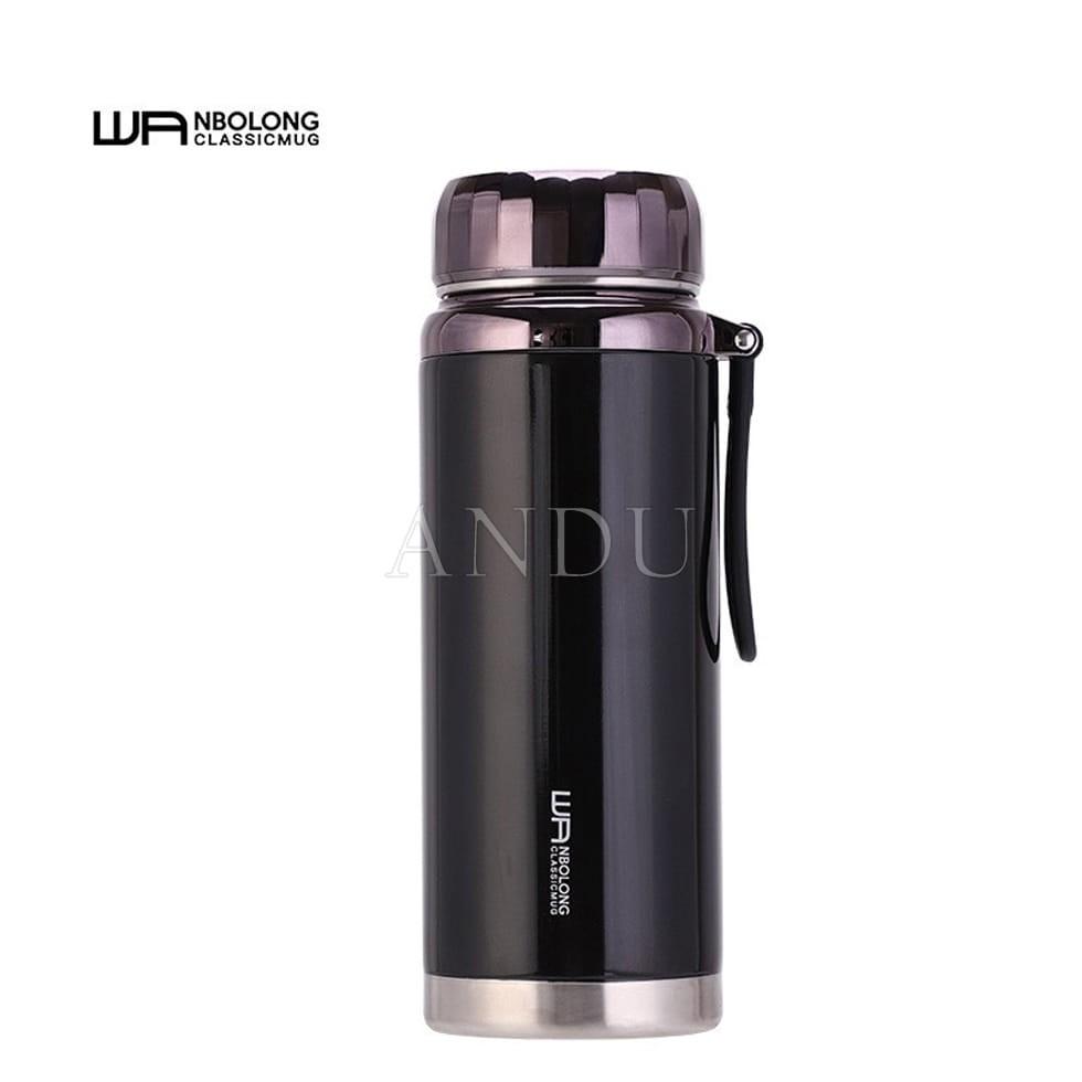 Bình Nước Siêu Giữ Nhiệt Noblong Inox, Ly Nước Giữ Nhiệt Hàng Loại 1 Cao Cấp, Siêu Dày Dặn, Cứng Cáp