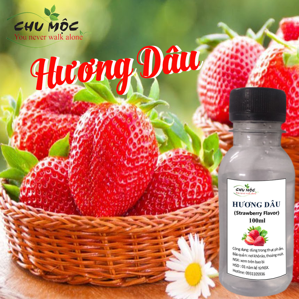 Hương dâu dạng lỏng (Strawberry Flavor)