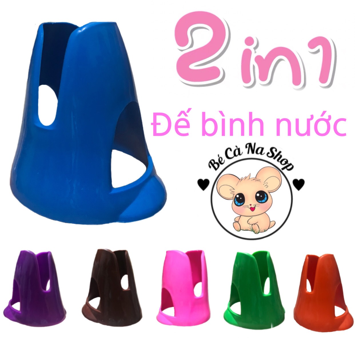 Đế bình nước cho hamster có lỗ chui