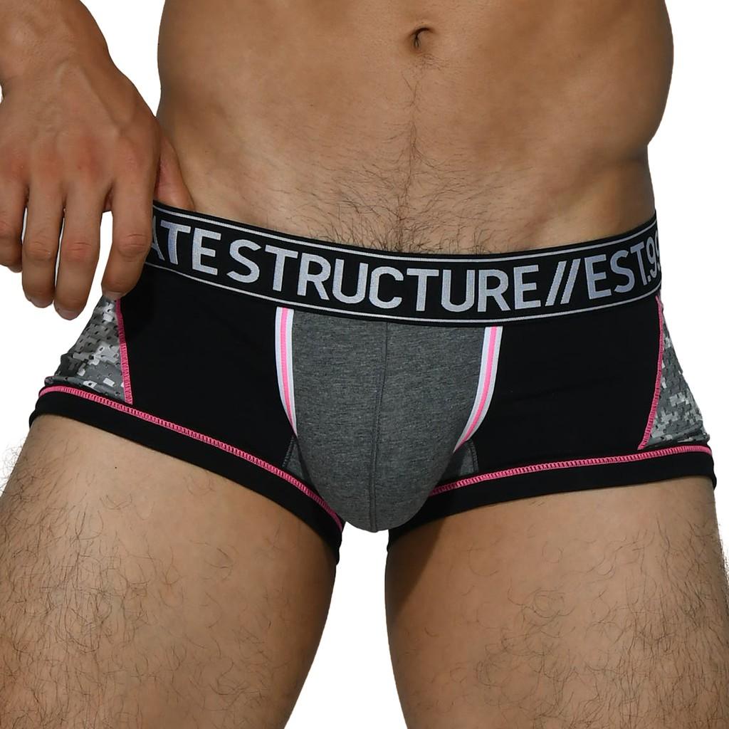 Quần lót nam cao cấp Private Structure họa tiết lính rằn ri Men's Underwear Military Trunk SMUY4021