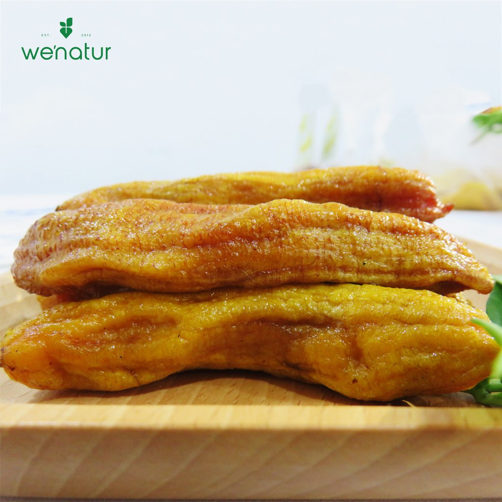 Chuối Sấy Dẻo Không Đường we'natur 330g