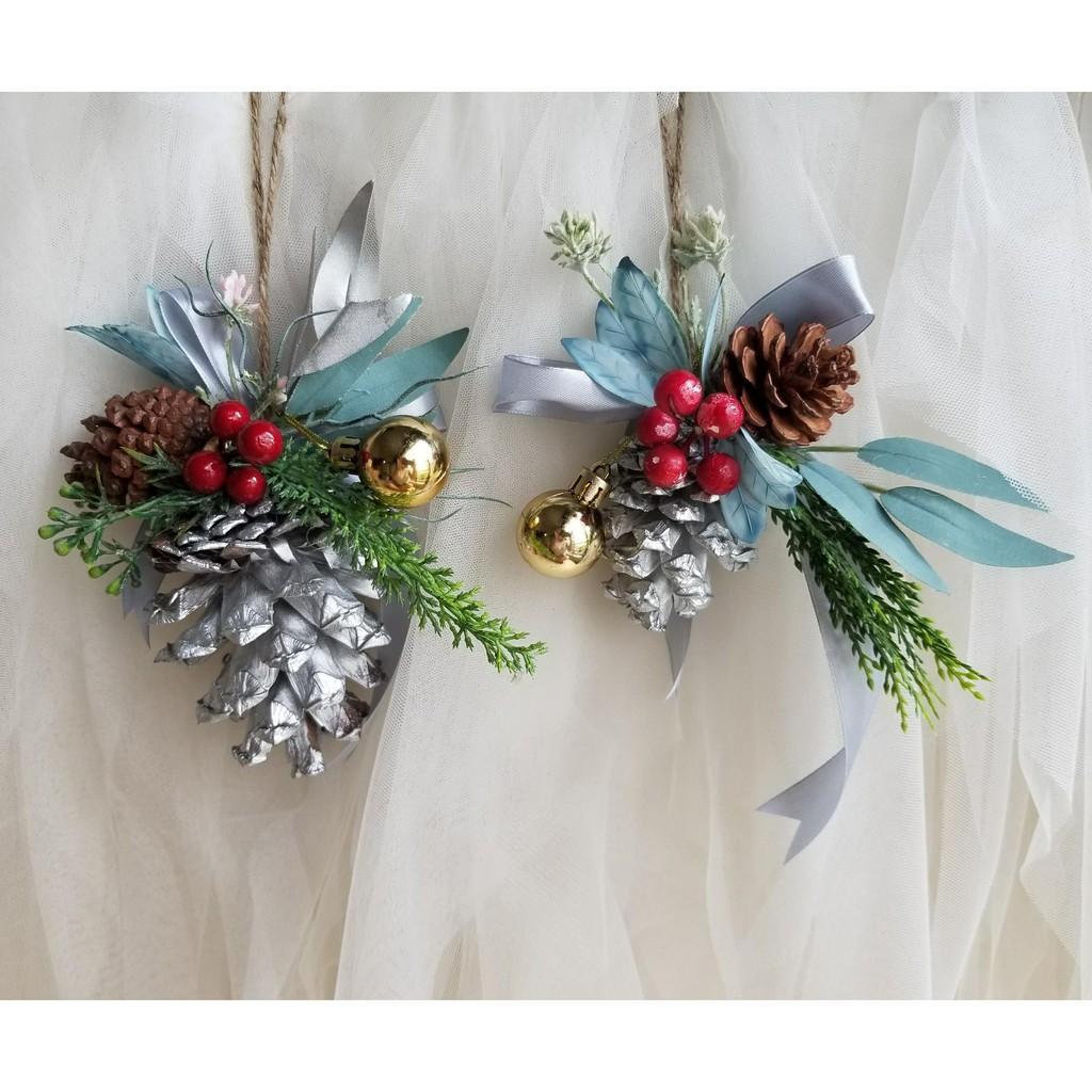 Trang Trí Noel Combo Quả Thông Khô