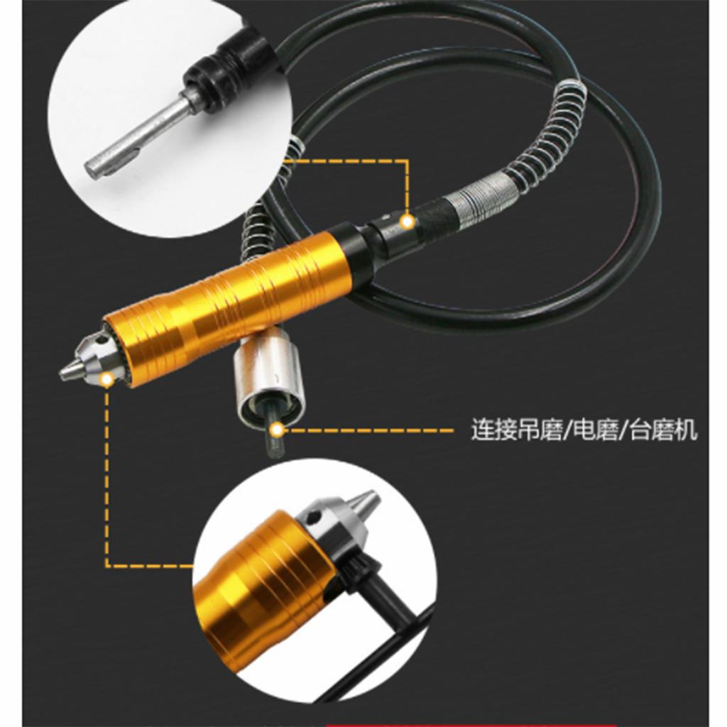 0.3-6.5mm Grinder Flexible Shaft For Electric Drill Rotary Tool Grip Handle