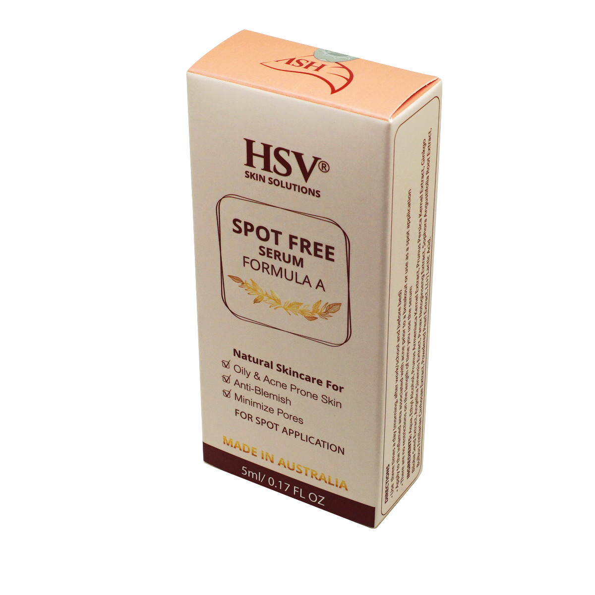 serum làm giảm và ngăn ngừa mụn HSV sport free formula A