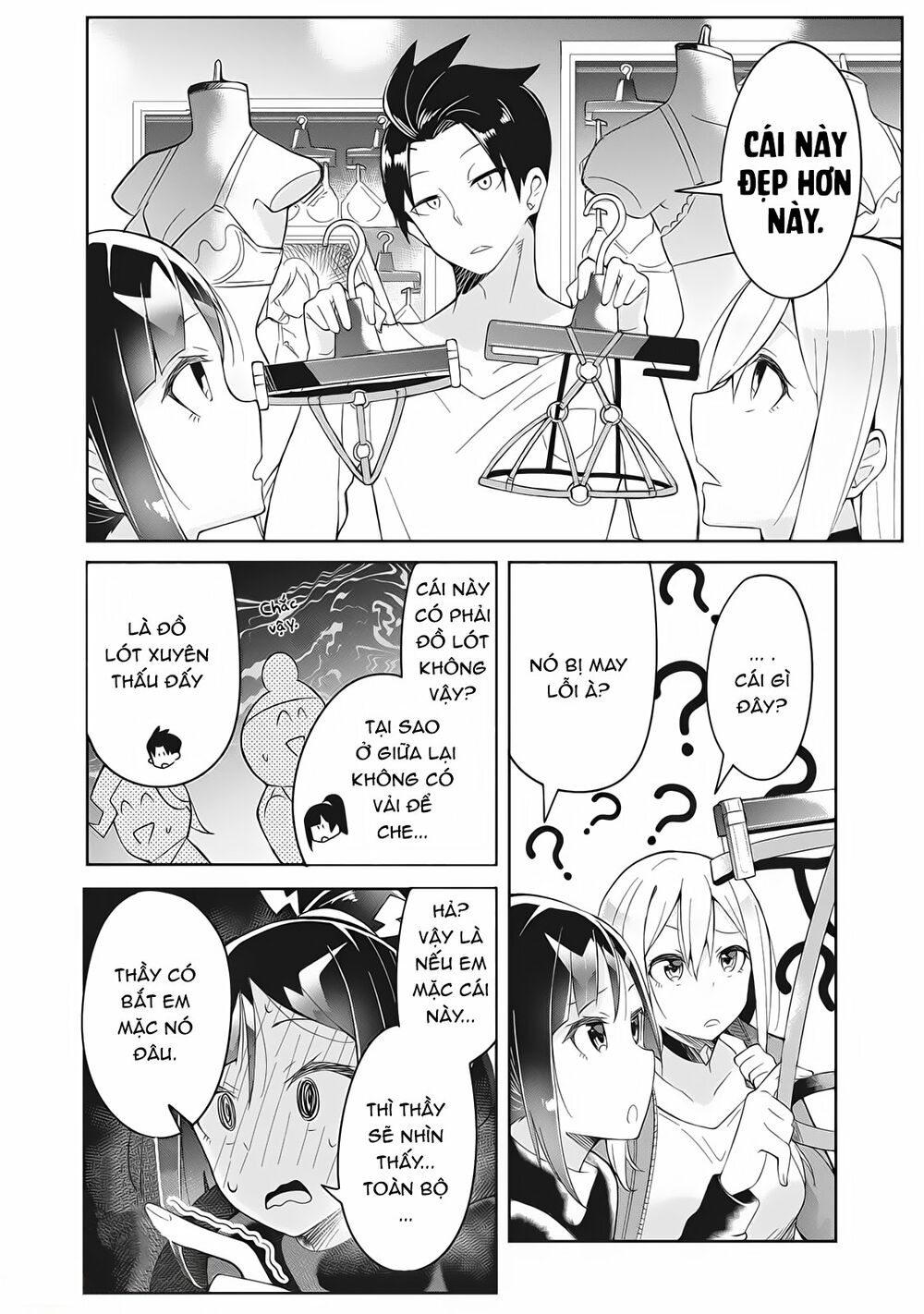 những học sinh mang siêu năng lực và tên giáo viên lười biếng chapter 4.5 7