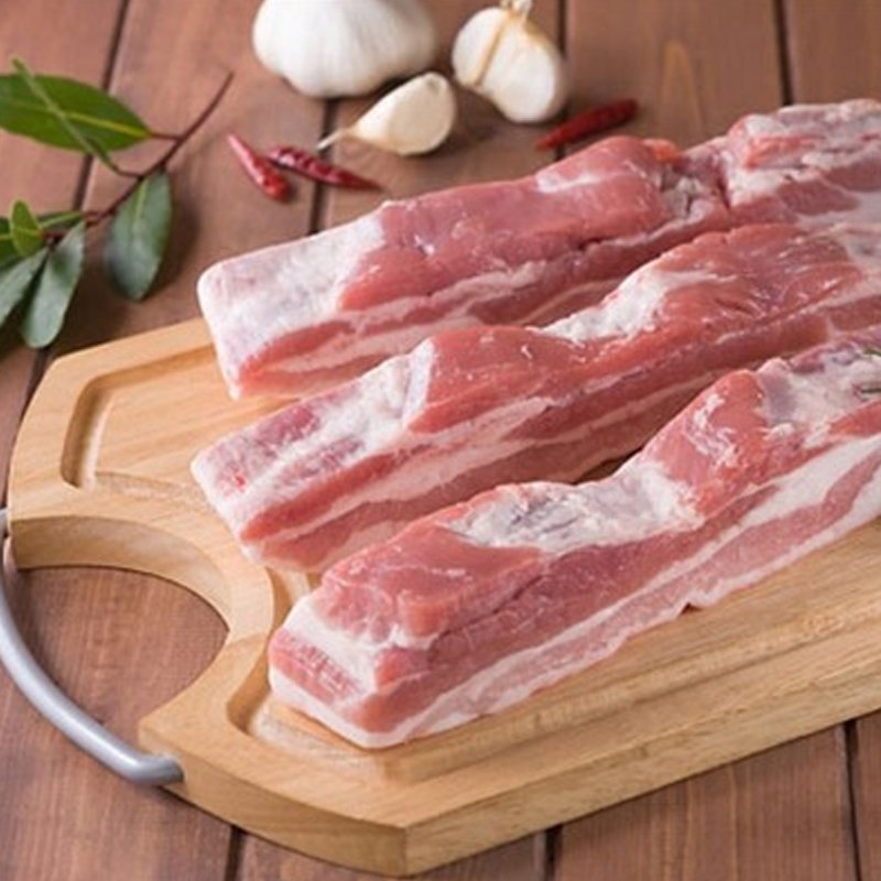 Thịt ba chỉ - ba rọi heo rút sườn - 1 KG