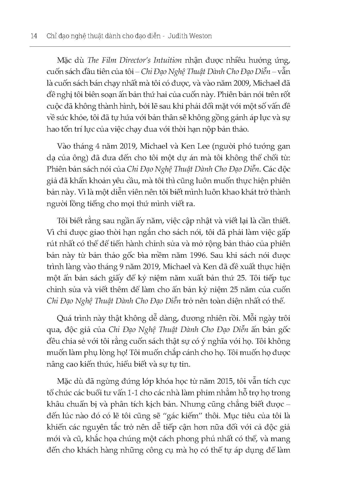 Sách - Chỉ Đạo Nghệ Thuật Dành Cho Đạo Diễn - Cẩm Nang Giúp Mang Tới Các Vai Diễn Đáng Nhớ Trên Màn Ảnh - Ấn Bản Kỷ Niệm Năm Thứ 25