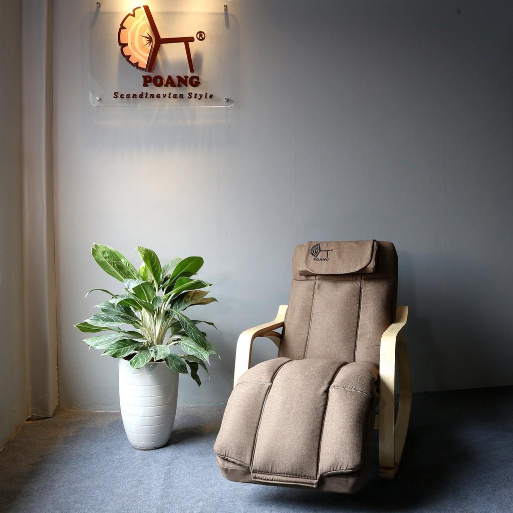 Ghế Poang massage - ghế thư giãn bập bênh đệm massage