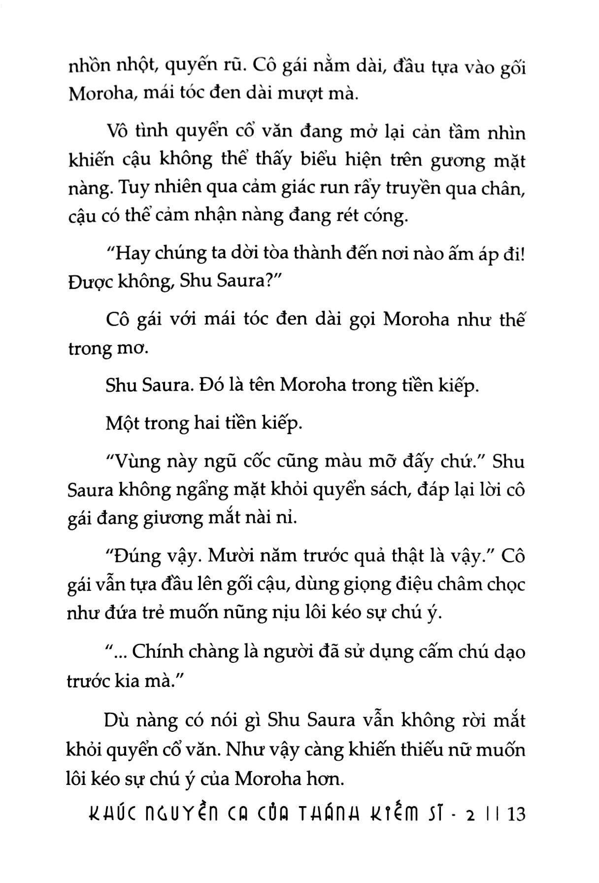 Khúc Nguyền Ca Của Thánh Kiếm Sĩ - Tập 2