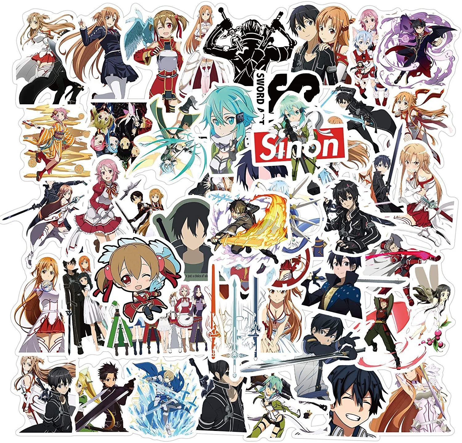 Set 60 Sticker Sword Art Online