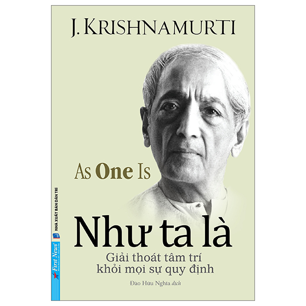 Như Ta Là + Đánh Thức Trí Thông Minh (J.Krishnamurti, Bìa mềm)