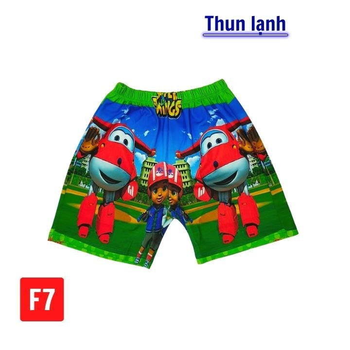 Đồ bộ bé trai hình đội bay siêu đẳng từ 10-43kg- Vải thun lạnh- From thoải mái