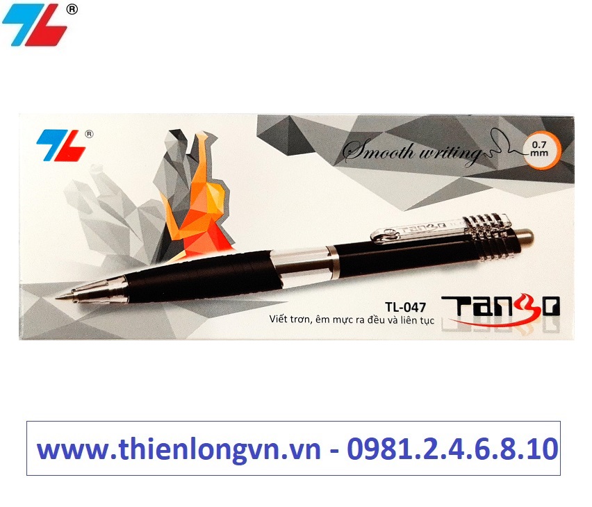 Hộp 10 cây bút bi  0.7mm Thiên Long - TL047