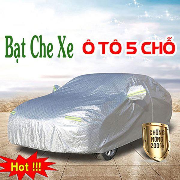 BẠT PHỦ XE Ô TÔ 3 LỚP, CHỐNG NÓNG, CHỐNG MƯA, CHỐNG XƯỚC