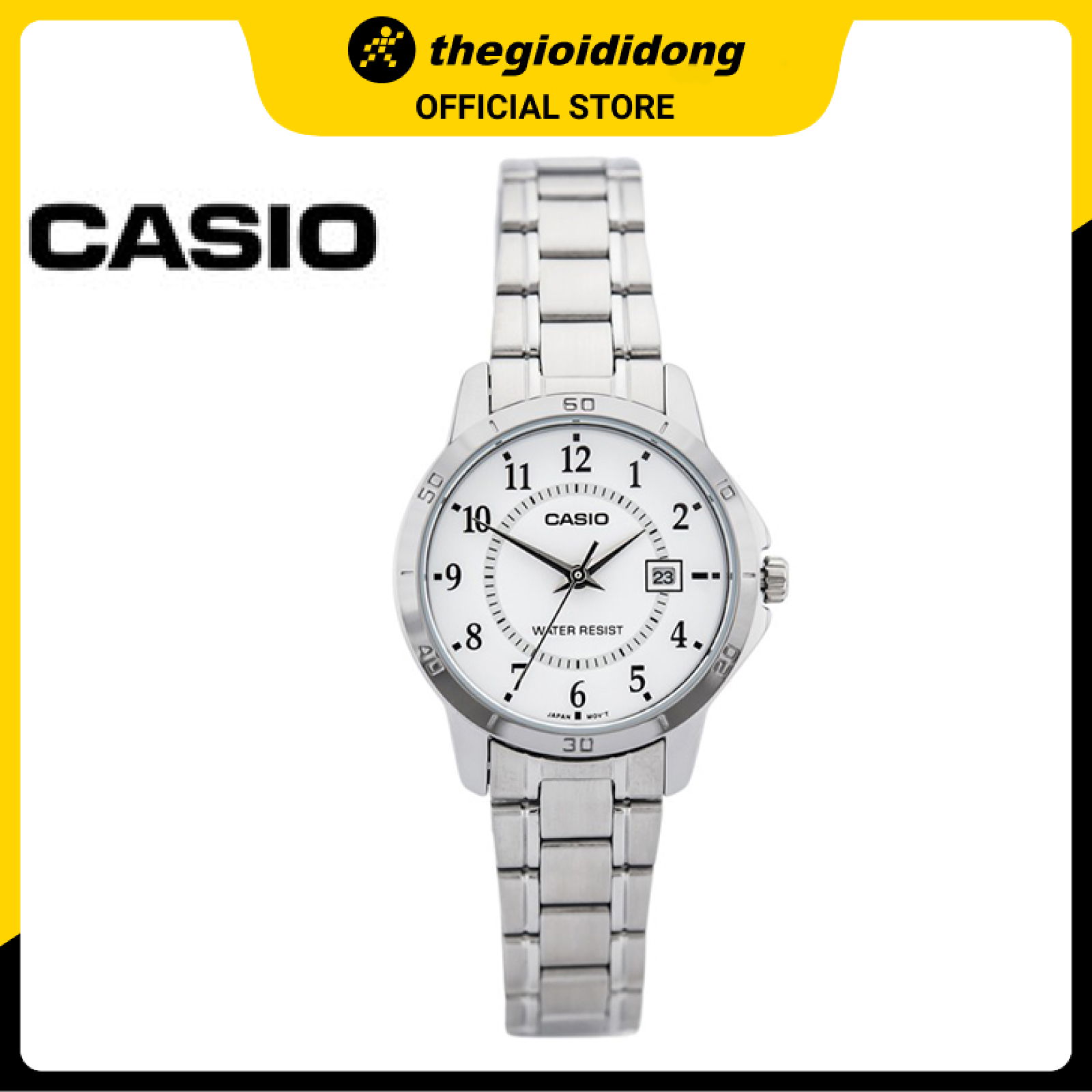 Đồng hồ nữ dây kim loại Casio LTP-V004D-7BUDF