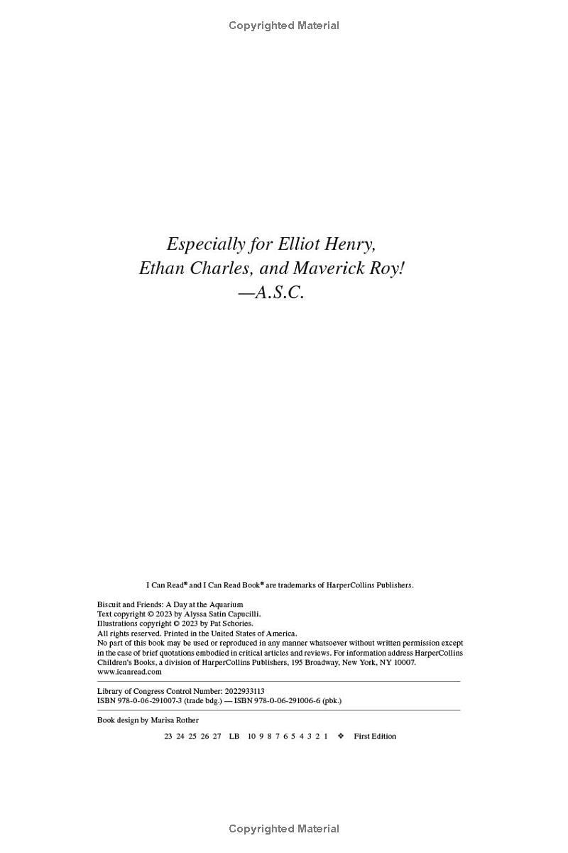 Sách ngoại văn: Biscuit And Friends - A Day At The Aquarium