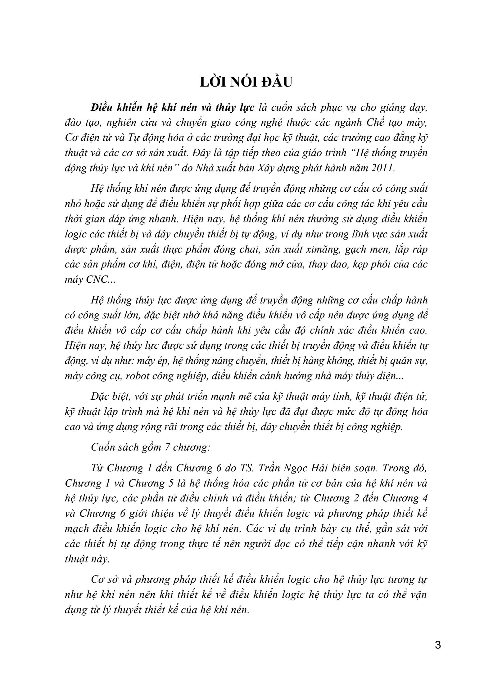 Điều Khiển Hệ Khí Nén Và Thuỷ Lực