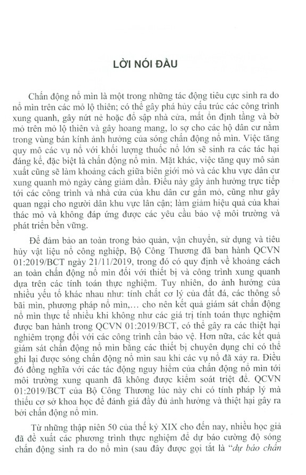 Dự Báo Chấn Động Nổ Mìn Trong Khai Thác Mỏ Lộ Thiên Bằng Mô Hình Trí Tuệ Nhân Tạo