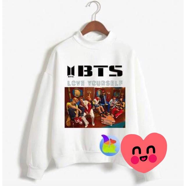 &quot; RẺ &quot; ÁO SWEATER BTS CAO CẤP KÈM HÌNH THẬT