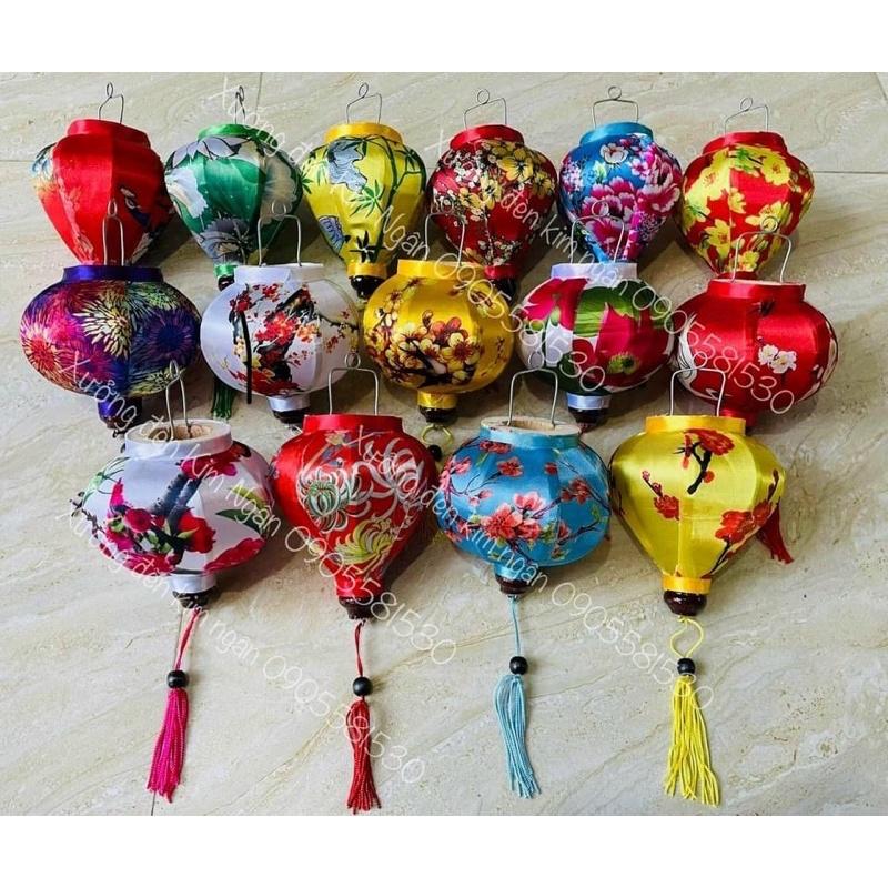 Đèn lồng 10cm hội an phi 3d chuyên trang trí lễ 30/4 và 1/5