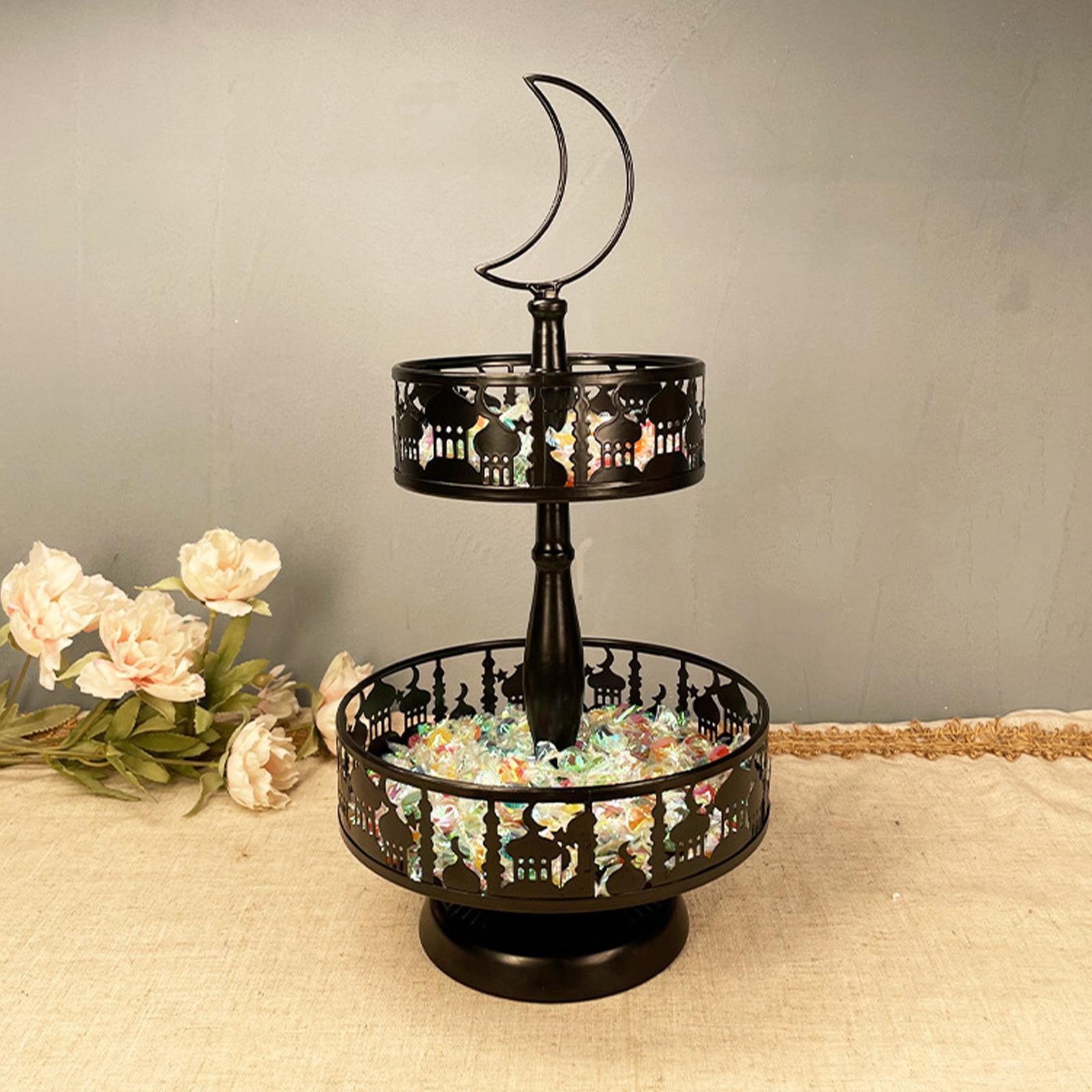 2 X Nordic Cake Stand Display Holder Decoration Iron for Wedding Holiday Use