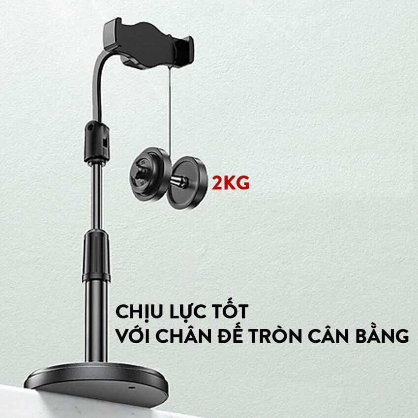 Giá đỡ điện thoại để bàn điện thoại di động giá livestream cho iPhone ipad pro mini Samsung Xiaomi Tablet PK10 Piman