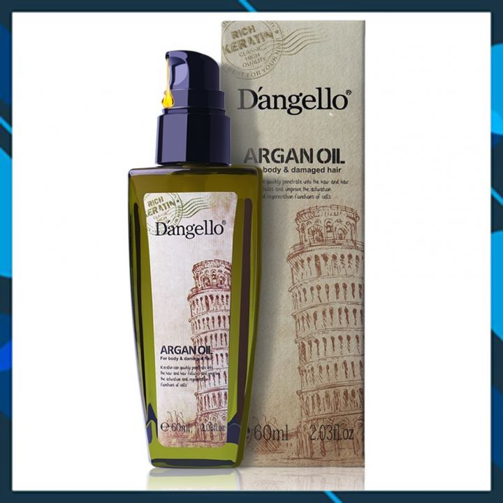 Tinh dầu dưỡng tóc D'angello Argan Oil 60ml