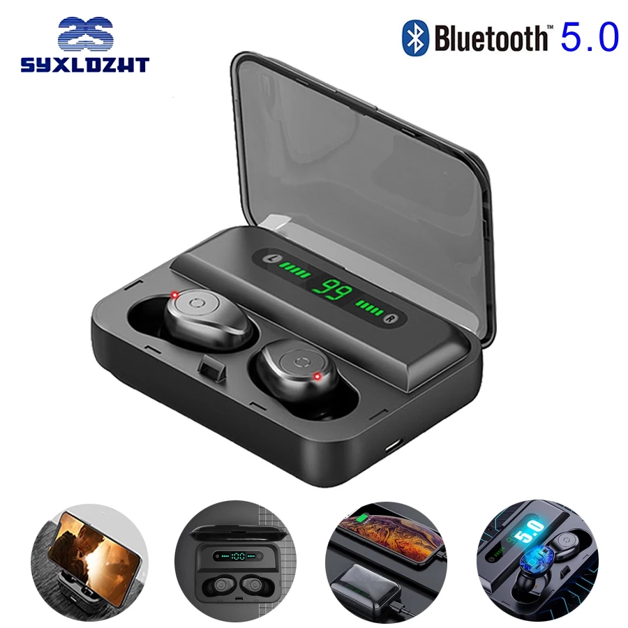 Tai nghe bluetooth không dây F9 -5   D808