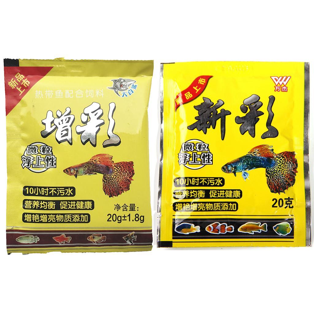 Combo 05 bịch thức ăn bảy màu