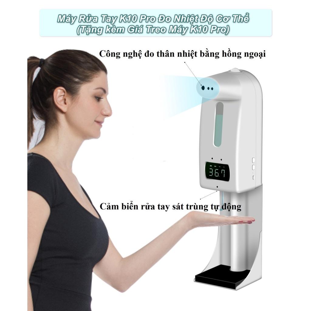 Máy Rửa Tay K10 Pro Đo Nhiệt Độ Cơ Thể - Home and Garden