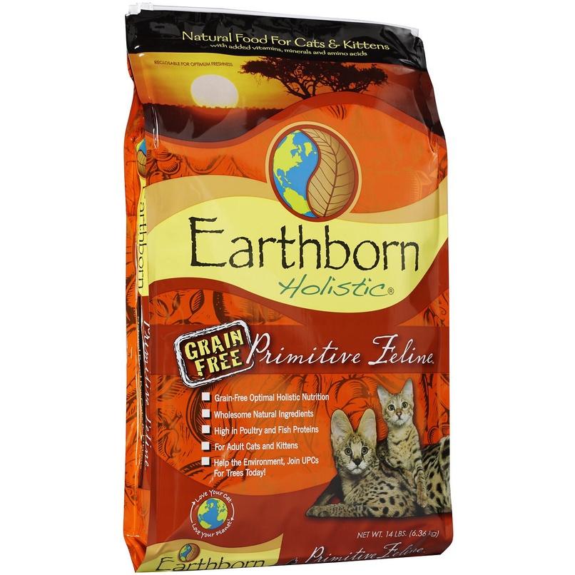 Thức Ăn Mèo Và Mèo Con Earthborn Primitive Feline - Chính Hãng - Nhập Khẩu Mỹ
