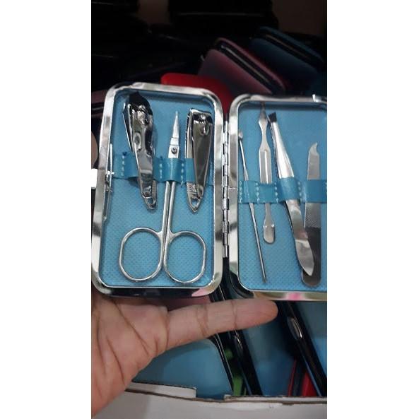 BỘ KIỀM LÀM MÓNG 7 MÓN -shop SLIMEMOCHISQUISHY