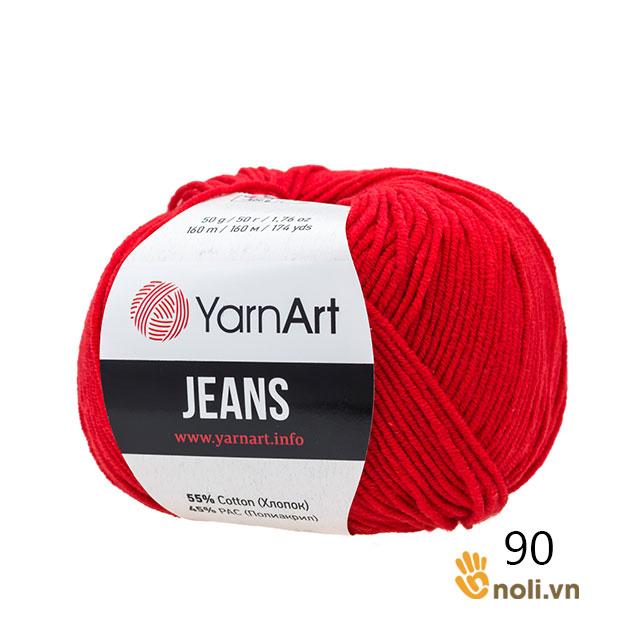 Len Jeans - YarnArt (Mã 90-91)