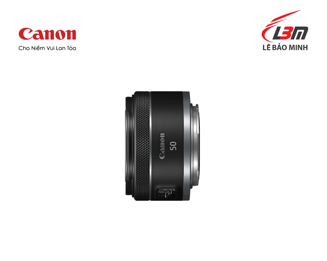 Ống kính Canon RF50mm f/1.8 STM - Hàng Chính Hãng